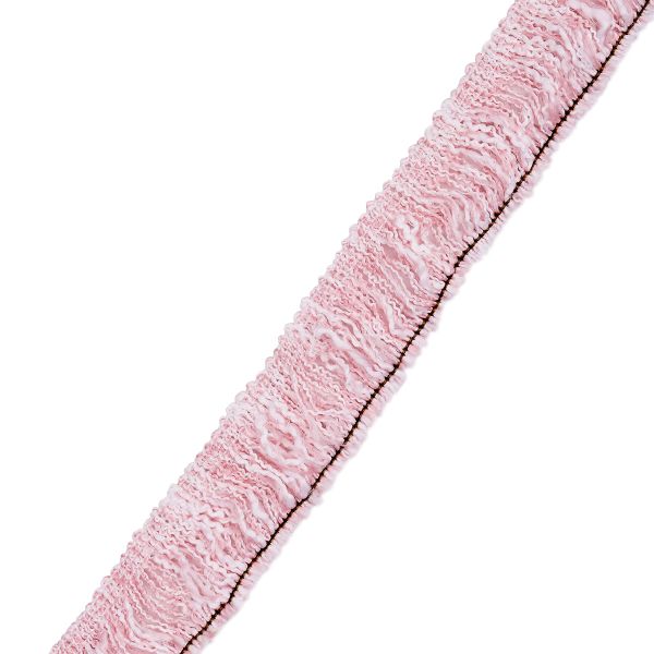Тесьма-бахрома твидовая Шанель 30 мм / 45,7 м, розовый, 3AR2790