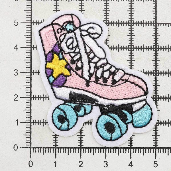 Термоаппликация Ролики, 4.5х6cm, Hobby&Pro