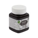 Грунт акриловый цветной 100 мл 100 г, К2610 черный, Аква-колор