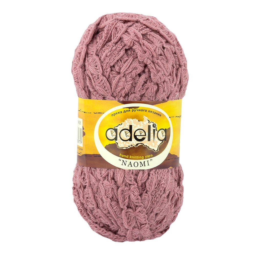 Пряжа Adelia Naomi / уп.5 мот. по 100г, 24м, 06 св.сиреневый