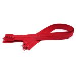 Молния трактор Arta Т6 (6 мм) 2 зам., разъем., 75 см, цв. 008 красный, уп.5 шт