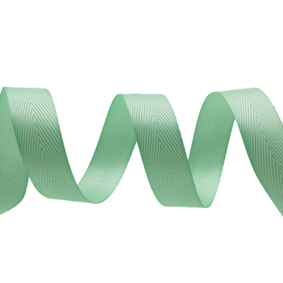 Лента декоративная ёлочка 25.0 мм / 20±1 метров, 62 мятный