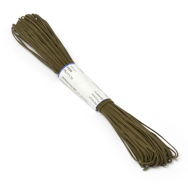 Шнур сутажный ⌀1.8 мм / 20 метров, оливковый