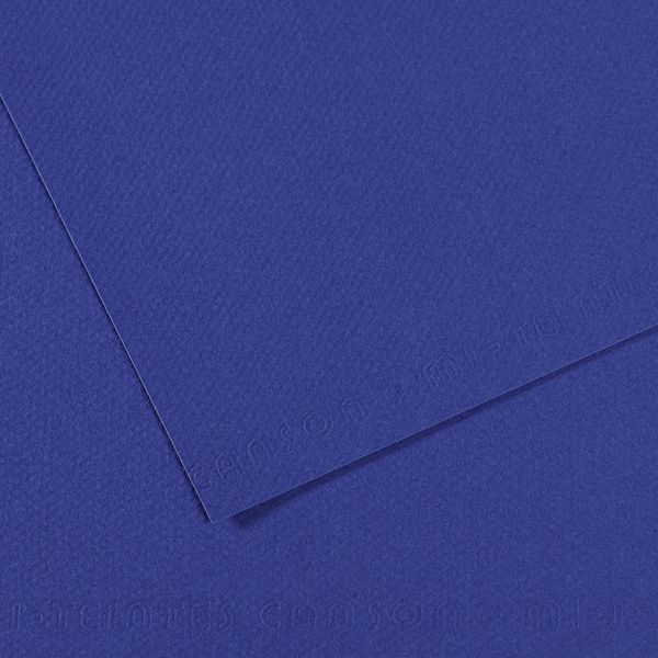 Бумага для пастели Mi-Teintes 160 г/м², 50х65 см, 10 л, №590 Ультрамарин, Canson, C31032S115