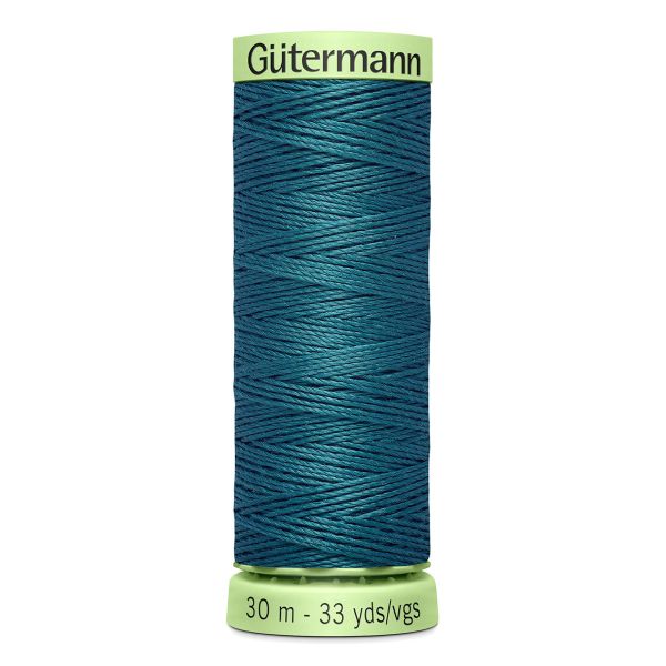 Нитки отделочные Gutermann Top Stitch, 30м, 223 лазурно-бирюзовый, 5 катушек