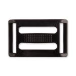 Пряжка регулировочная пластик 20х25 мм, 100 шт, черный, Gamma SAR008