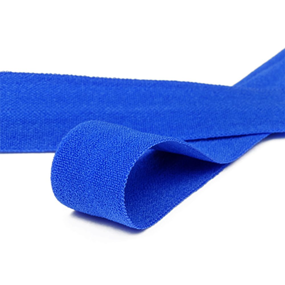 Резинка бельевая (окантовочная) матовая 15 мм / 50 метров, F223 синий ультрамарин