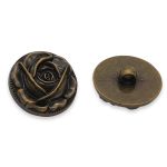 Пуговицы на ножке 25 мм (AB), 24 шт, 7712103-1