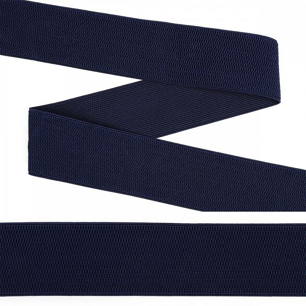 Резинка для подтяжек (помочная) 60.0 мм / 25 метров, ультра, 330 т.синий