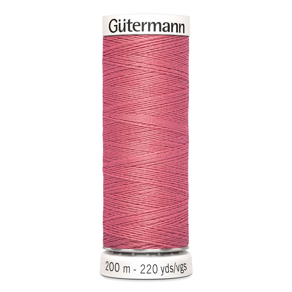 Нитки универсальные Gutermann Sew-all, 200м, 984 кораллово-розовый, 1 катушка