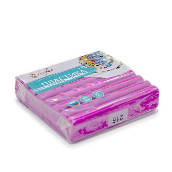 Полимерная глина Artifact, с блестками, цв.215 пурпурный с блестками, 56 г