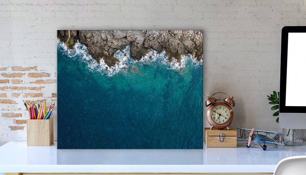 Картина по номерам Фрея PCF-12, Скалистый берег, холст с подрамником, 50х40 см