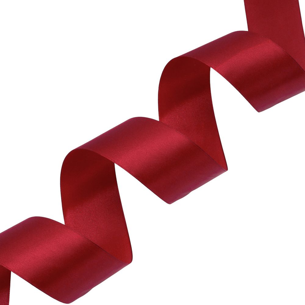 Лента атласная 1-сторонняя 50.0 мм / 22.86±1 метров, аналог 7730446, 152 бордовый, DDZ2401, Globus