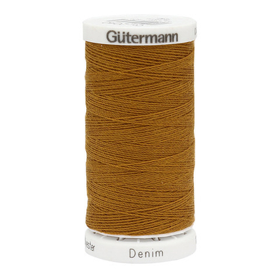 Нитки для джинсовых тканей Gutermann Denim 50, 100м, 2040 рыжий, 5 катушек