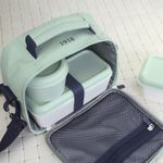 Термосумка для ланч-бокса (3 бокса в комплекте) 3,5л 23х20х11см см, 08806SNCGR, Milan 08806SNCGR