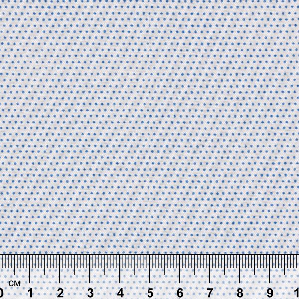 Ткань для пэчворка Peppy Бабушкин сундучок 100х112 см, 140±5 г/м², БС-36 мл.горох бл.бл.розовый/синий