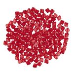 Бусины акрил 7х8 мм, 25 г (155±5 шт), 132 красный, Zlatka ARO