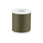 Лента (тесьма) шелковая 4.0 мм / 45.5±0.5 метров, №214 т. оливковый, Gamma SR-4