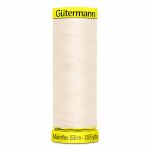 Нитки для трикотажа Gutermann Maraflex, 150м, 802 молочно-бежевый, 5 катушек