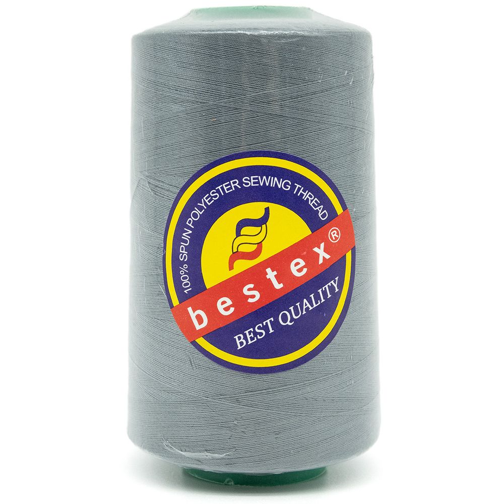 Нитки универсальные Bestex 40/2, 4570 м (5000 ярд) / 1 кат., 198 грифельный серый