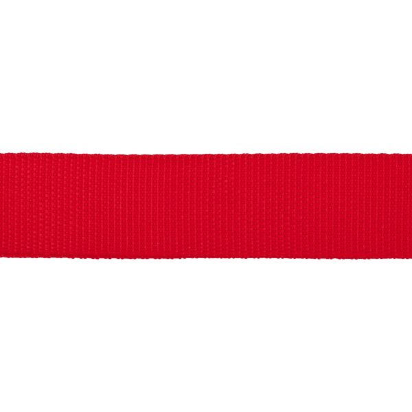 Стропа (ременная лента) 30 мм / 5х2.5 метра, толщ. 1.17 мм, [15.7 г/пог.м], 100% п/п, красный, Gamma ЭФ17с2
