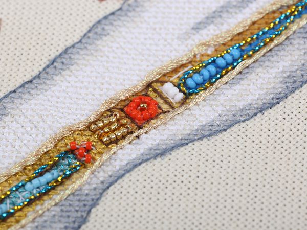 Набор для вышивания нитками Panna, Золотая серия, Женщины мира. Египет, 23х32 см