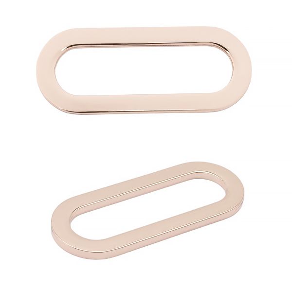 Рамка овальная металл 35 мм (золото), ГНУ13818, 20 шт