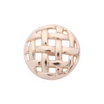 Пуговицы на ножке 28L=18 мм, металл, Gold (золотой), 10 шт, MP11