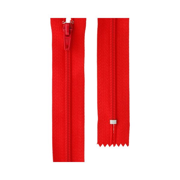 Молния спираль (витая) брючная Т4 (4 мм) 1 зам., н/раз., 20 см, автомат, 145 т.красный, G004A Gamma, 10 шт