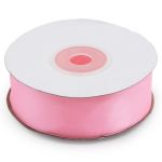 Лента атласная 1-сторонняя 25.0 мм / 22.86±1 метров, 010 св. розовый, Globus