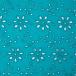 Ткань шитьё (прошва) 285 г/м², 140 см / 10 метров, 15-4825 голубой, Gamma YFAS-3670