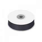 Лента репсовая (в рубчик) 25.0 мм цв. 077 т.серый уп.22.86м (±1м)