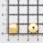 Шапочка декоративная FIN1242, 10х9мм, 30 шт/уп (золото)