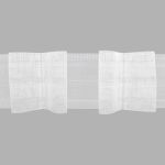 Лента (тесьма) шторная: сборка бантовая (1:2.5) 60 мм / 100 метров, 420207