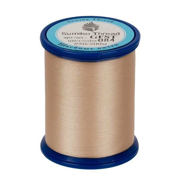 Нитки вышивальные SumikoThread 200 м, (219 ярд), 084 бежевый
