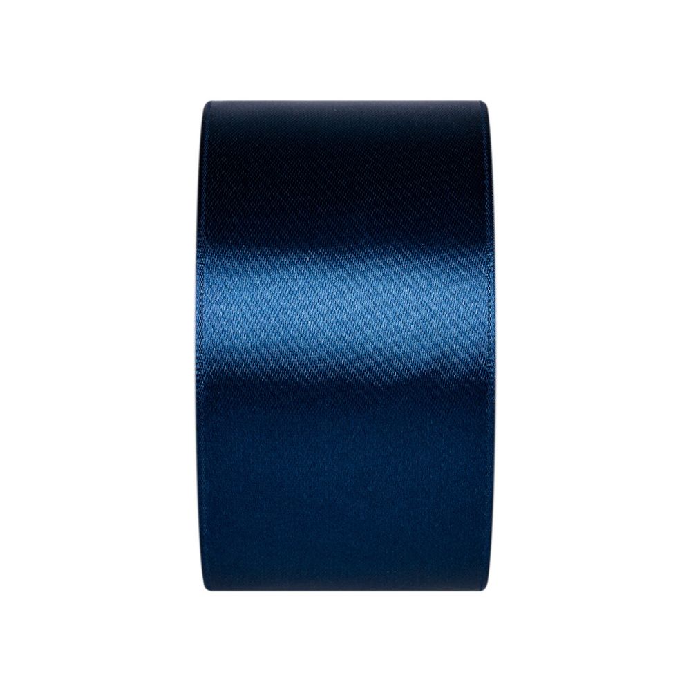 Лента атласная 1-сторонняя 50.0 мм / 33±2 метра, 116 т-синий, Gamma