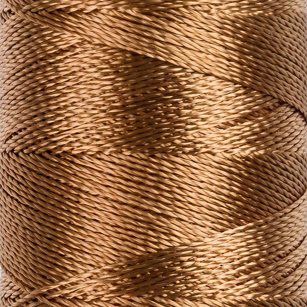 Нитки вышивальные Gamma V150/2, 10х200 ярдов, 3203 т.золотой