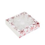 Коробка для 9 конфет 13.8х13.8х3.8 см, Метелица, S-Chief, CBC-028