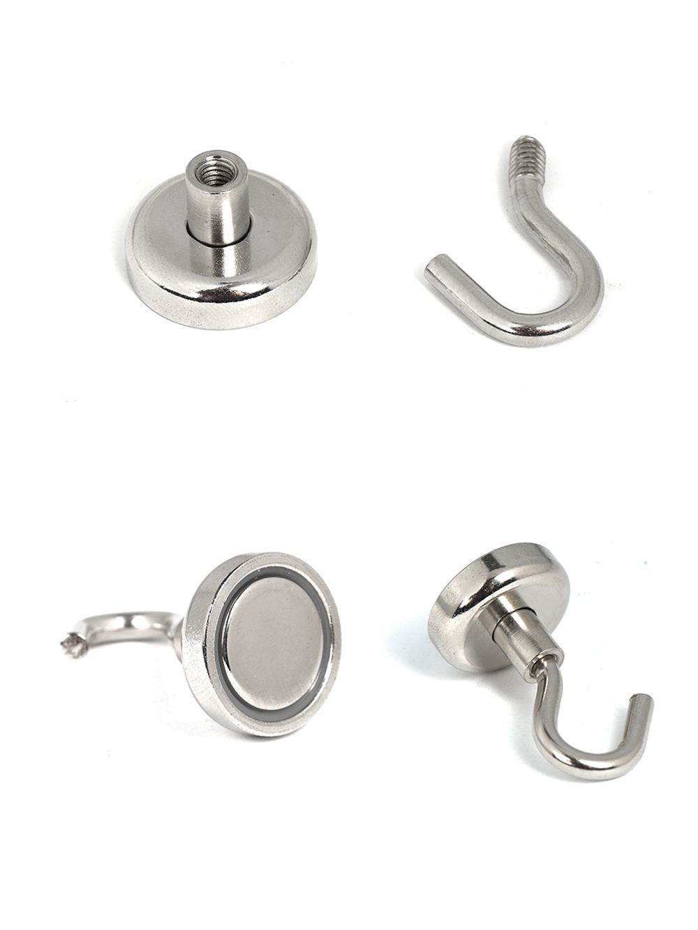 Крючок на неодимовом магните E20, 4 шт