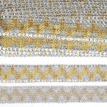 Тесьма отделочная 40 мм, 13-7871 цв.серебро уп.13.71м