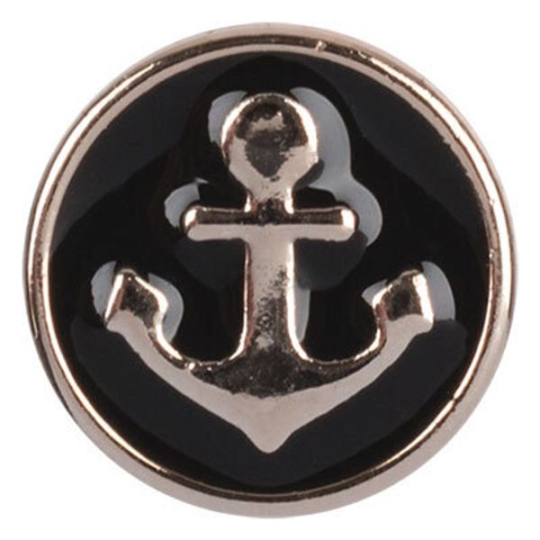 Пуговицы на ножке блузочные 10 мм, 24 шт, А008 черный, Blitz DRN 0043