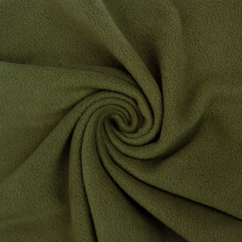 Флис 1-сторонний 230±10 г/м², 150 см / 10 метров, 423 т.хаки, Gamma FG-001