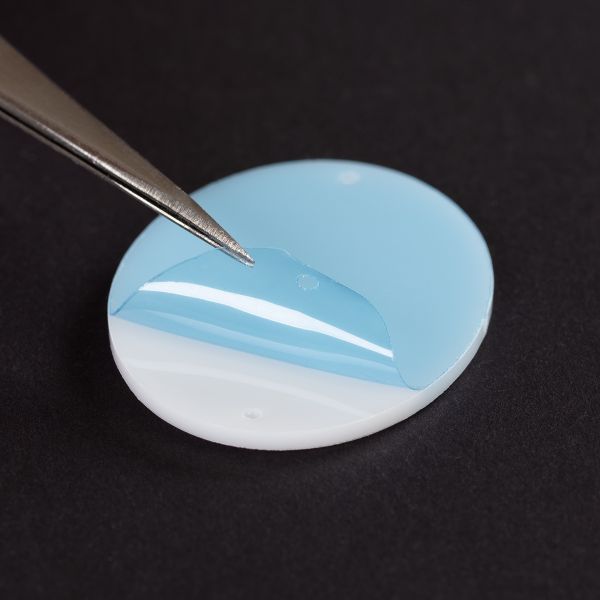 Заготовка из оргстекла 4.5х4.5х0.3 см, 10 шт, Mr.Carving, БО-14