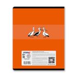 Тетрадь ученическая общая, A5 96 л. на скобе 65 г/м², белизна 100% 5 шт клетка, 01530 Море позитива, Светоч Т91