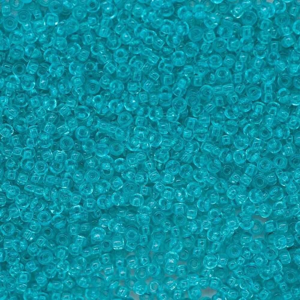 Бисер Preciosa 10/0 (2.3 мм), 100 г (5х20 г), прозрачный solgel, цв. 01165