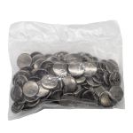 Часть кнопки Альфа (S-образная) ⌀12 мм (A-часть), 012/05, цв.чер.никель, 100 шт, BIG