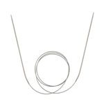 Спицы круговые металл ⌀1,8 мм, 100 см, с металлической леской, Gamma MKN-R