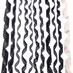 Набор кружевных лент 11 шт по 1 м, 07 черный, Gamma HC-VS