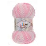 Пряжа Alize (Ализе) Baby Best Batik / уп.5 мот. по 100 г, 240м, 6660 секционный A