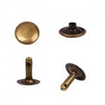 Хольнитены односторонние сталь 12х12 мм, №123, TBY.5112 цв. антик уп. 1000 шт, TBY